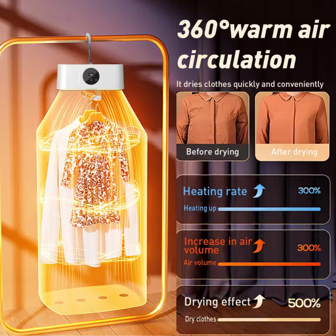 SwiftDry™ Portable Clothes Dryer