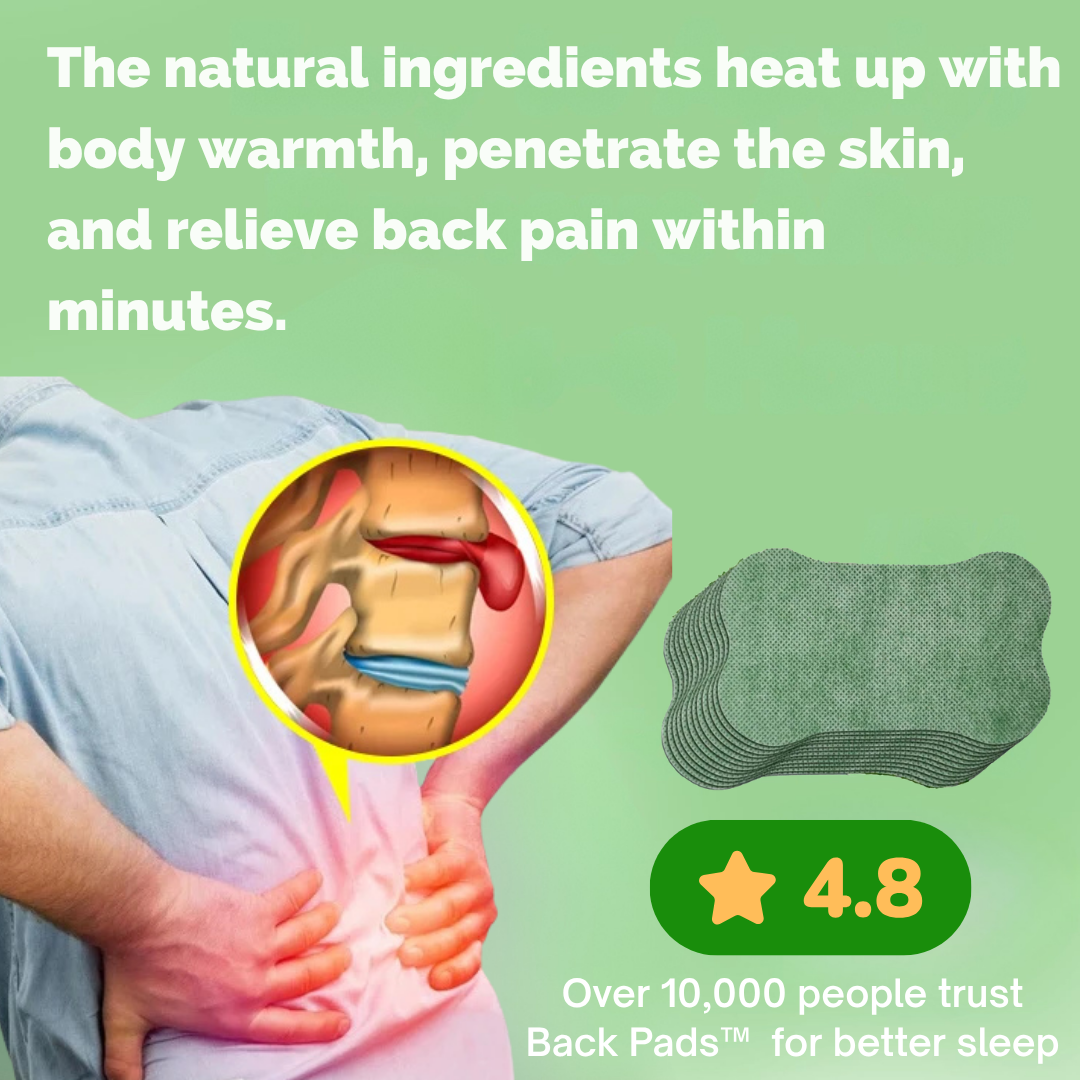 Back Pads for Instant Relief from Back Pain