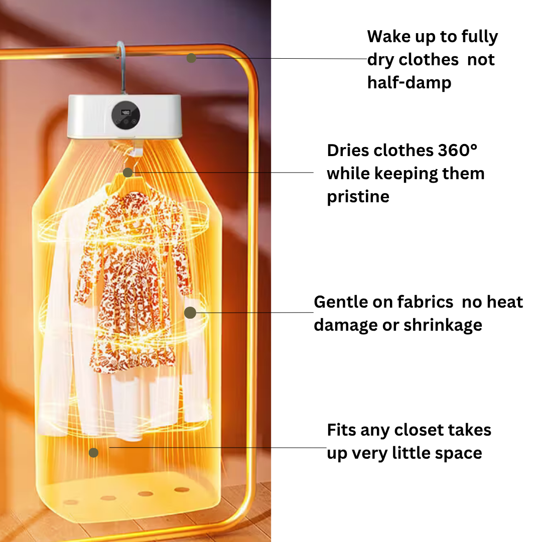 SwiftDry™ Portable Clothes Dryer