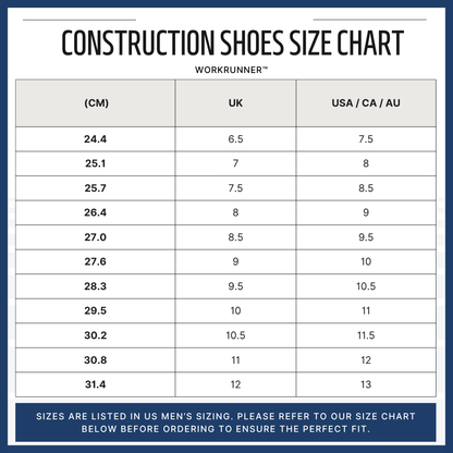 WorkRunner™ Safety Shoes with Engineered Heel Support
