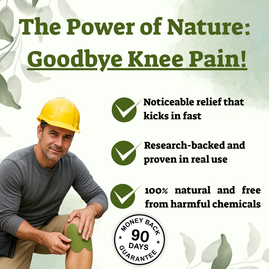 NiaPads™  Knee Relief for Working Men