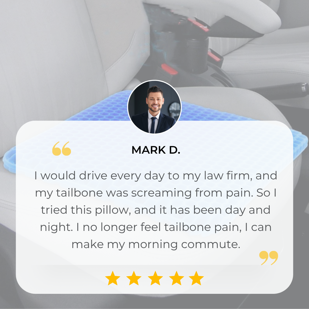 SitFlow™  Tailbone Pressure Relief Cushion