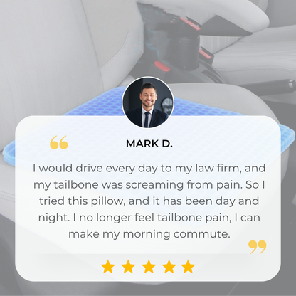 SitFlow™  Tailbone Pressure Relief Cushion