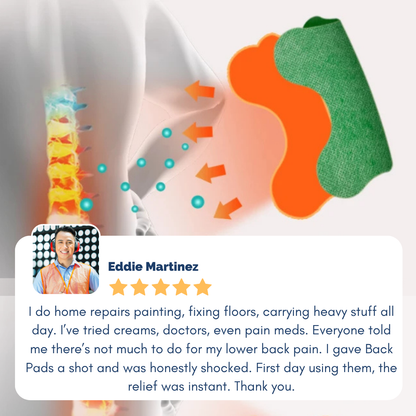 Back Pads  for Instant Relief from Back Pain