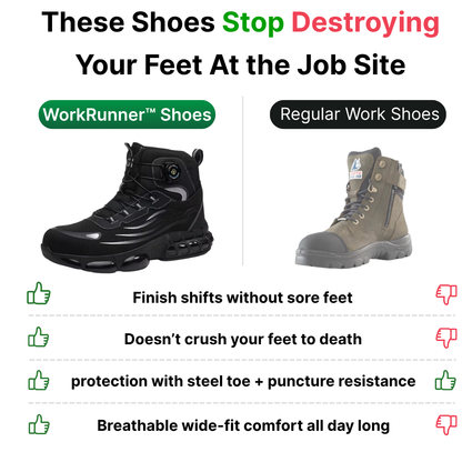 WorkRunner™ 6-Inch Safety Shoes