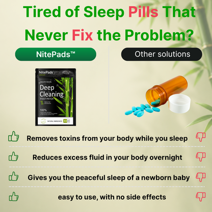 NitePads™  For Natural and Restful Sleep