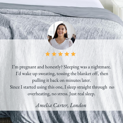 Coolzy™  Cooling Blanket for Expecting Moms