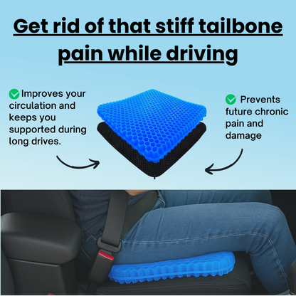SitFlow™  Tailbone Pressure Relief Cushion