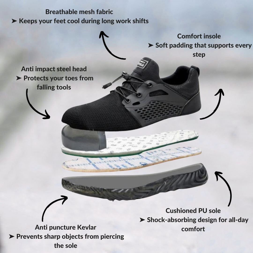 WorkRunner™  Wide Fit Construction Shoes