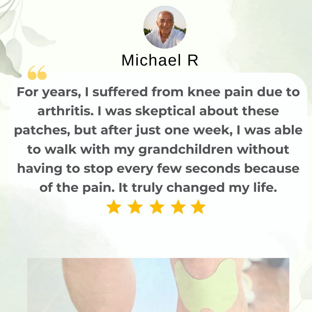 NiaPads™  Arthritis Knee Relief