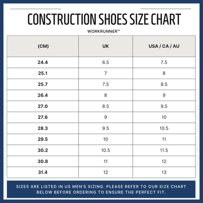 WorkRunner™ Construction shoes