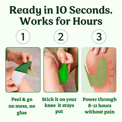 NiaPads™  Knee Relief for Working Men